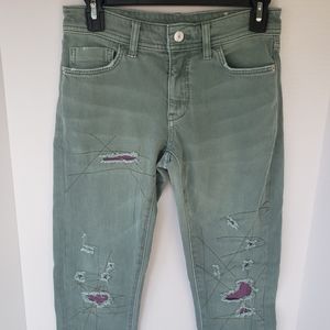 Anthropologie Pilcro Patch Jeans